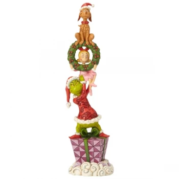 Image of Stacked Grinch Characters Figurine