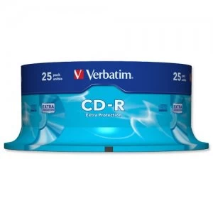 Image of Verbatim CD-R Spindle 25 Pack