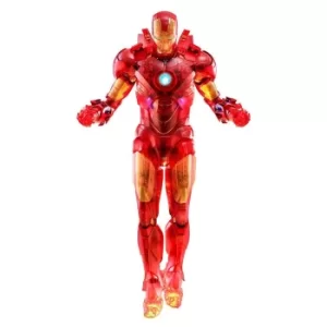 Image of Hot Toys Marvel Iron Man Mark IV (Holographic Version) Toy Fair Exclusive Action Figure 30cm