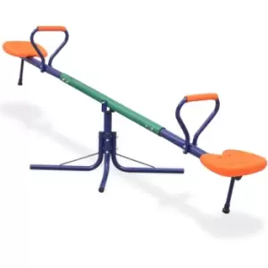 Image of 360-Degree Rotating Seesaw Orange Vidaxl Orange