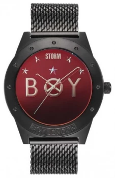 Image of STORM Boy Star Slate Lazer Red Limited Edition Slate Watch