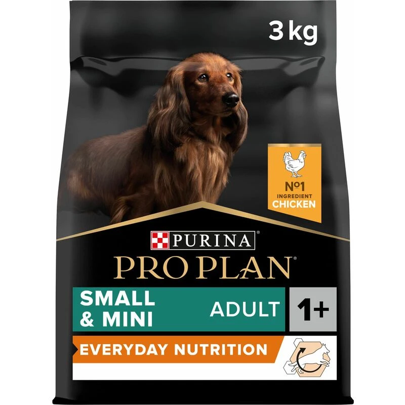 Image of Pro Plan Dog Adult Optihealth Sml & Mini Breed Chicken 3Kg