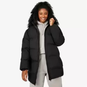 Image of Everlast Mid Puffer Jacket - Black