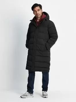 Image of TOG24 Mens Langrick Long Heavy Padded, Black, Size S, Men