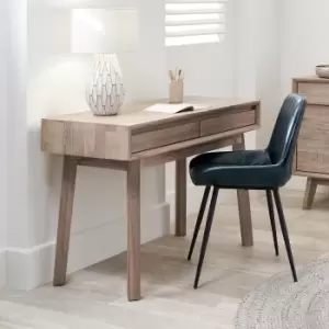 Image of Pacific Kalmar Desk, Natural Acacia Brown