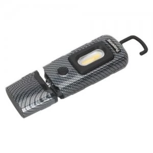 Image of Sealey Rechargeable LED 360 Inspection Lamp - Carbon Fibre