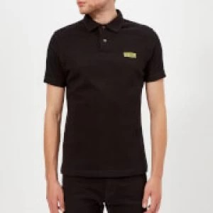 Image of Barbour International Mens Essential Polo Shirt - Black - S