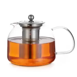 Image of Tea Pot with Sieve Insert 1.5l Borosilicate Glass