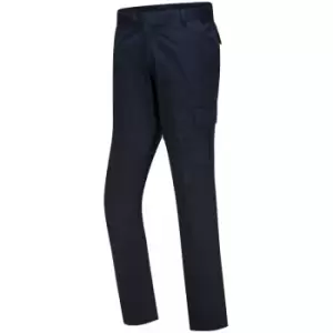 Image of Portwest - Dark Navy Sz 34 Regular Stretch Slim Combat Work Trouser
