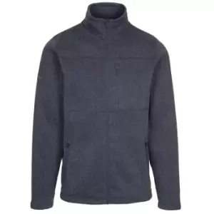 Image of Trespass Mens Twillstead Fleece Jacket (XXL) (Navy)