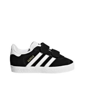 Image of adidas GAZELLE CF I boys's Childrens Shoes Trainers in Black,3 toddler,4 toddler,5 toddler,6 toddler,7 toddler,8 toddler,9 toddler,5.5 toddler,6.5 t