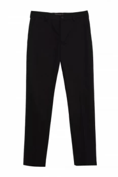 Image of Mens French Connection Strech Cotton Suit Trousers Black