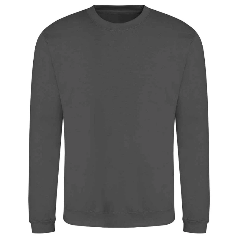 Image of AWDis AWDis Men Just Hoods Sweatshirt in Dark Grey Size: X-Small Dark Grey XS Male 5063527328403