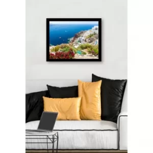 Image of SC0577 Multicolor Decorative Framed MDF Painting