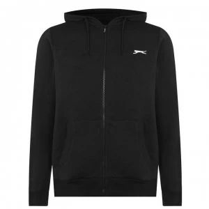 Image of Slazenger Full Zip Hoody Mens - Black