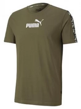 Image of Puma Amplified T-Shirt - Khaki