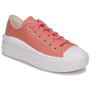 Image of Converse CHUCK TAYLOR ALL STAR MOVE HYBRID SHINE OX womens Shoes Trainers in Pink,2.5