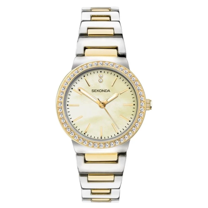 Image of Sekonda 40490 Amelia Two Tone Bracelet Watch - W32372