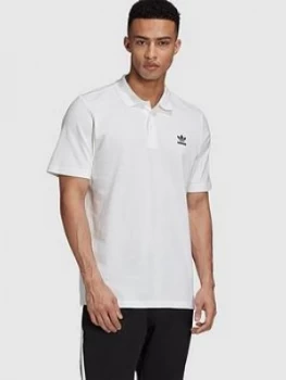 Image of Adidas Originals Essential Polo - White