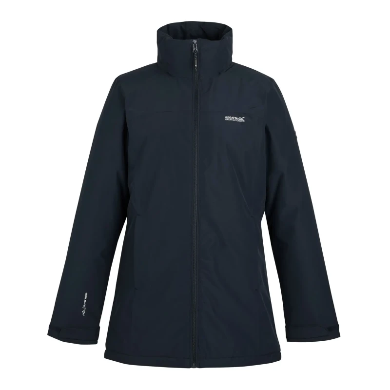 Image of Womens waterproof jacket Regatta Tamlin Bleu Female 52