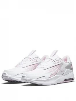 Image of Nike Air Max Bolt Junior Trainer - Pink/White , Pink/White, Size 3