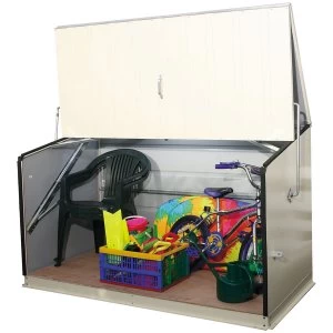 Image of Trimetals Storeguard Garden Store - Cream