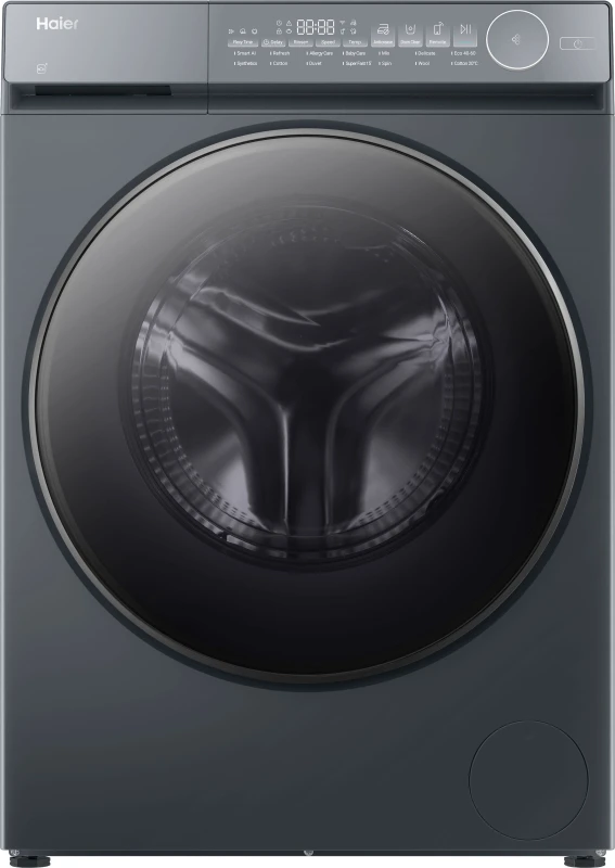 Image of Haier X Series 7 HW90-B14367GTUUK 9KG WiFi Connected Washing Machine with 1400 rpm - Graphite - A Rated