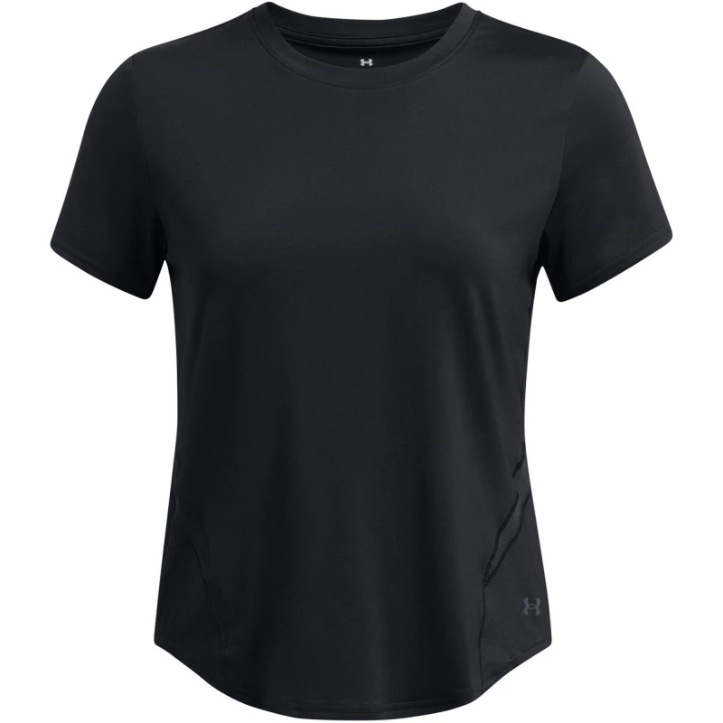 Image of Under Armour Womens Short-Sleeve Performance Gym Top Short Sleeve Performance T-Shirts 10 (S) Black 34308003350