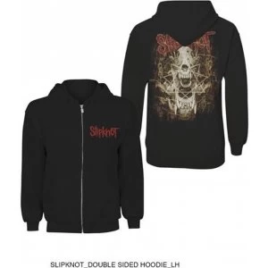 Image of Slipknot Skull Teeth Mens X-Large Hooded Top
