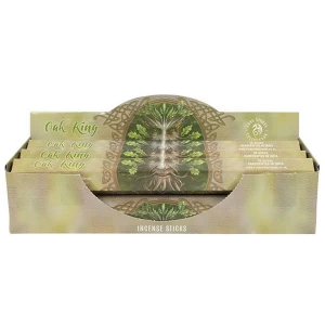 Image of Pack of 6 Oak King Incense Sticks by Anne Stokes
