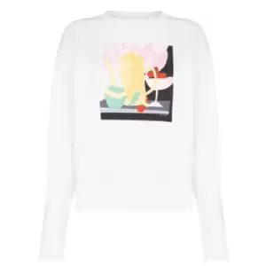 Image of Ted Baker Ileana Sweatshirt - White