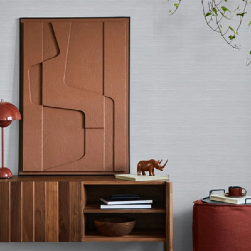 Image of Superfresco Easy Superfresco Easy Emperor Grasscloth Grey Texture Wallpaper Size: 10000mm_x_520mm Grey 10000mm_x_520mm Unisex 5011583666465