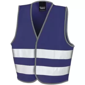 Image of Result Childrens/Kids Enhanced Hi-Vis Vest (L) (Navy) - Navy