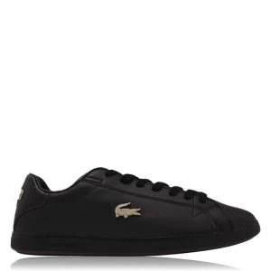 Image of Lacoste Graduate Sn 13 Trainers Mens - Black/Platinum