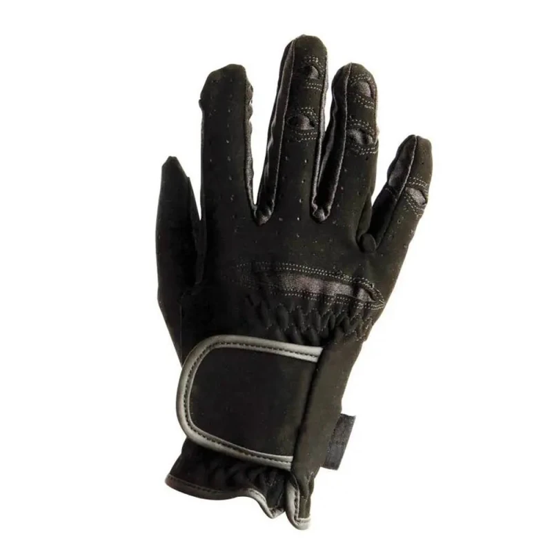 Image of Dublin Mens Mighty Gripped Riding Gloves in Black Size: Small Black Male S
