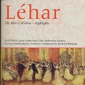 Image of Lehar The Merry Widow - Highlights by Franz Lehar CD Album