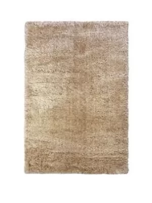 Image of Supersoft Shaggy Natural Rug 80X150Cm