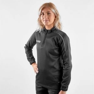 Image of VX-3 Zip-Up Sweatshirt Womens - Black/Charcoal