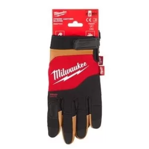Image of Milwaukee Hand Tools 4932471913 Hybrid Leather Gloves L