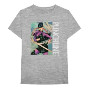 Image of DC Comics - Punchline Unisex XX-Large T-Shirt - Grey