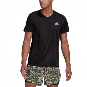 Image of adidas Prime Blue T Shirt Mens - Black/Silver