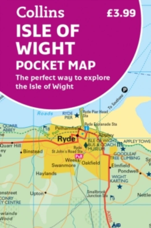 Image of Isle of Wight Pocket Map. By Collins Maps Books