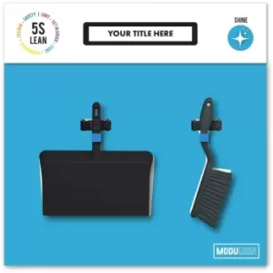 Image of Shadow Board for Dry Cleaning Blue