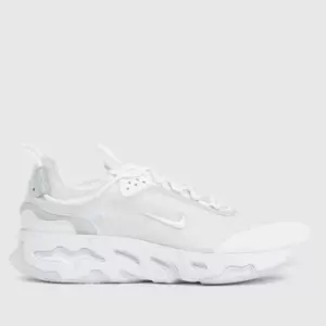 Image of Nike White React Live Trainers