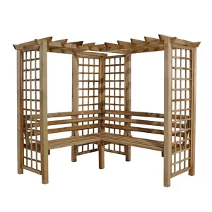 Image of Forest Garden Sorrento Arbour Mixed Softwood