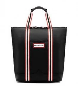Image of Hunter Original Lightweight Rubberised Two Way Tote Bag - Black