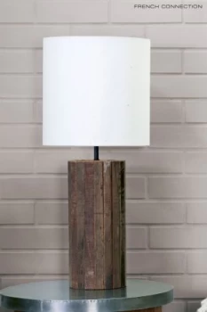 Image of French Connection Hammered Metal Pendant Black