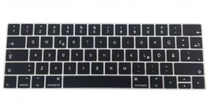 Image of Generic German DE Keyboard Cover For US Macbook Pro 2017 Touch Bar