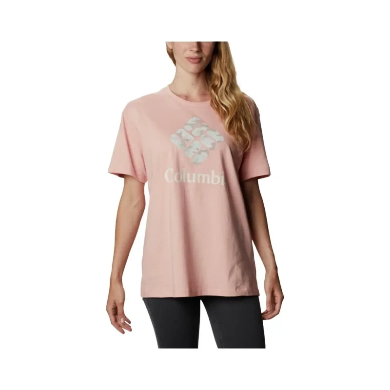 Image of Womens T-Shirt Columbia Park Relaxed Rose Female S