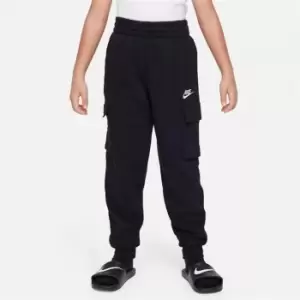 Image of Nike Sportswear Club Fleece Big Kids Cargo Pants - Black